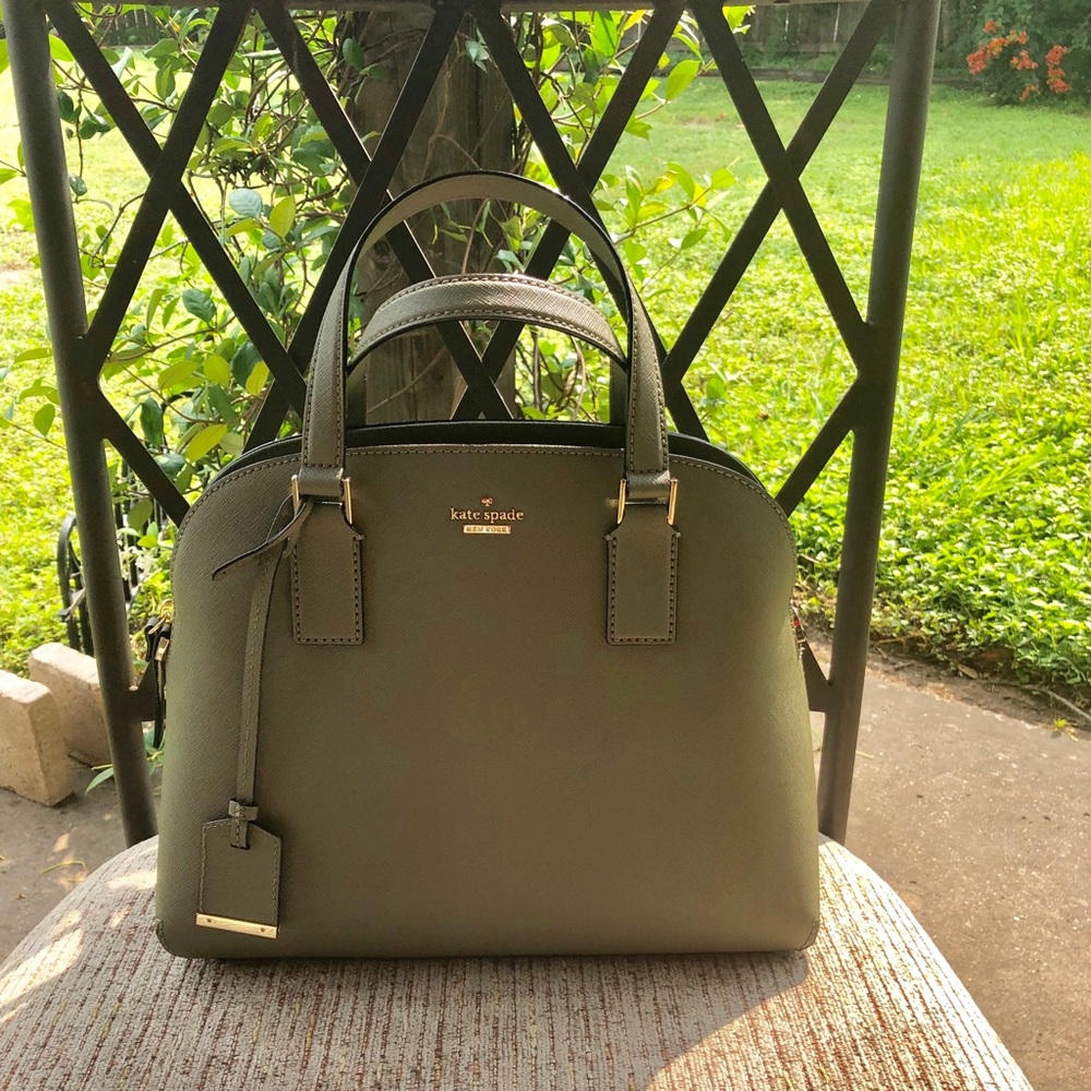 Kate Spade Cameron Street Lottie in Olive (with dustbag!)